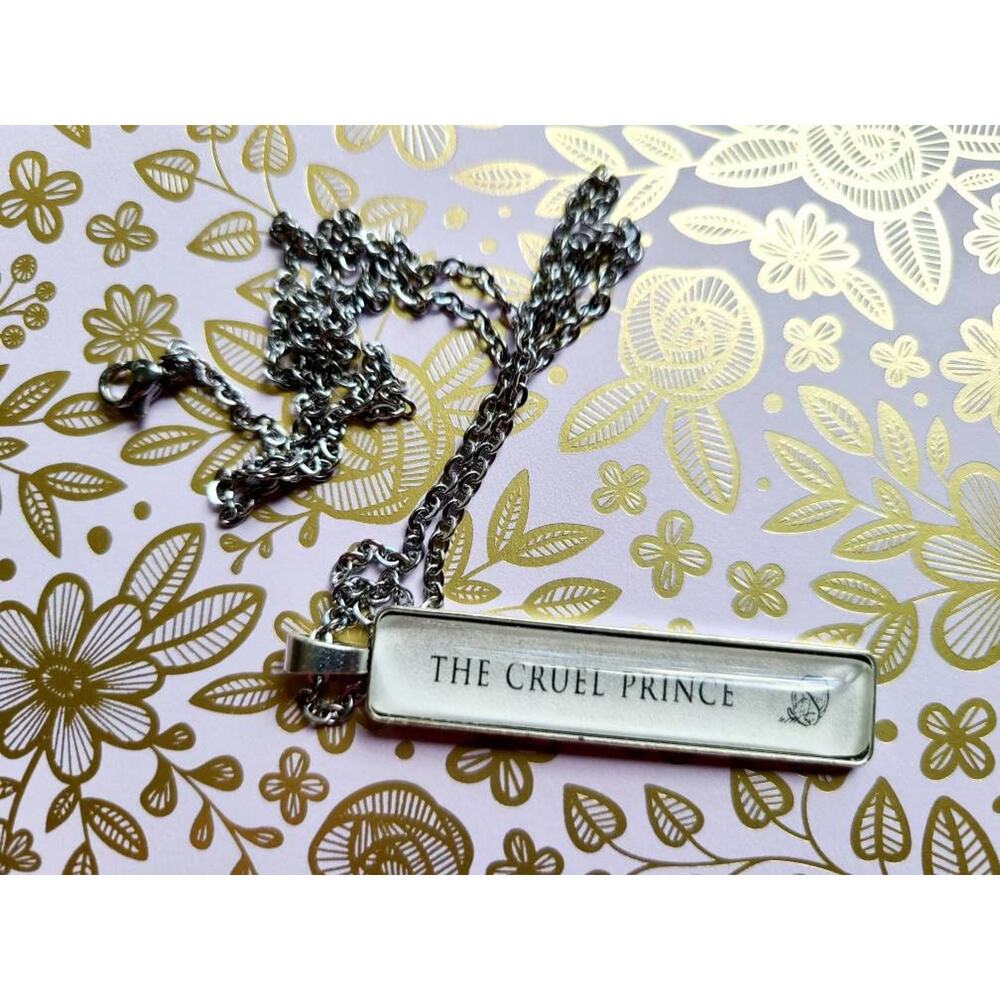 The Cruel Prince pendant necklace made with book pages